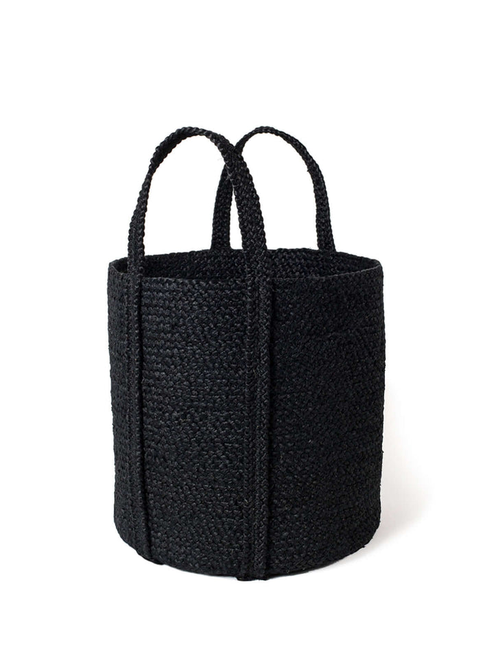Kata Basket with Handle - Black