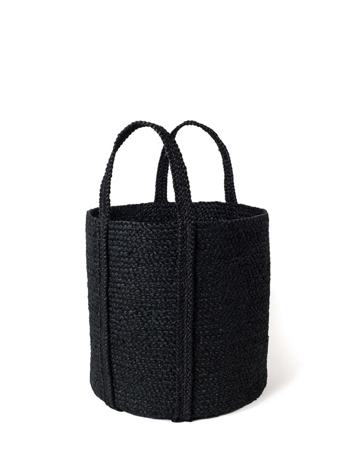 Kata Basket with Handle - Black