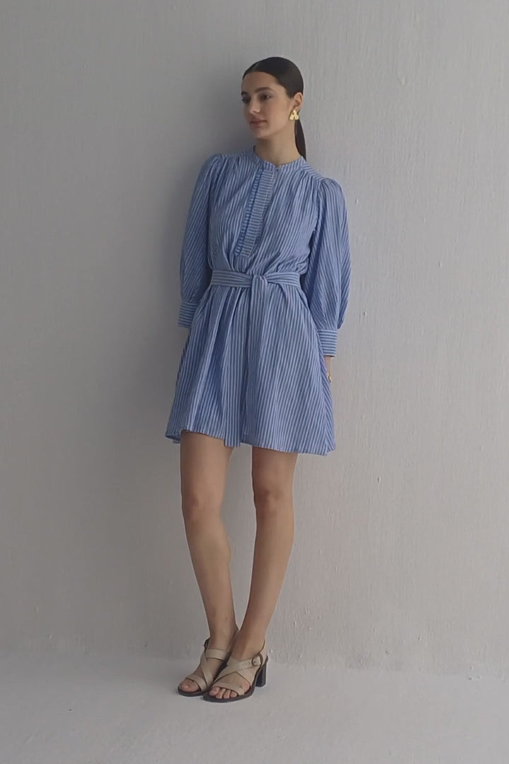 Oversized Tunic Dress With Optional Belt