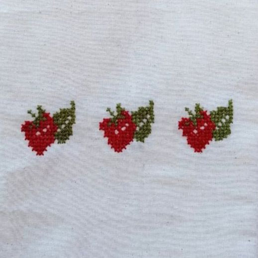 Tea Towel | Strawberry (Red)