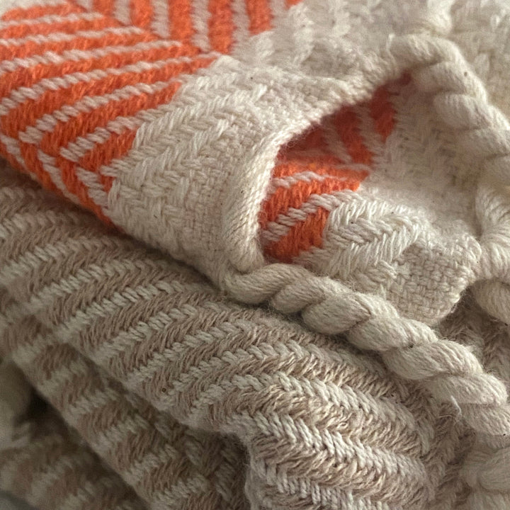 Pipa Sustainable Hand-loomed Throw Blanket