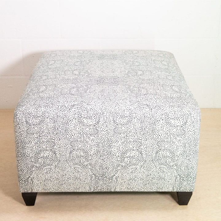 Palizada in Albatross 25" x 27" x 15" Large Ottoman