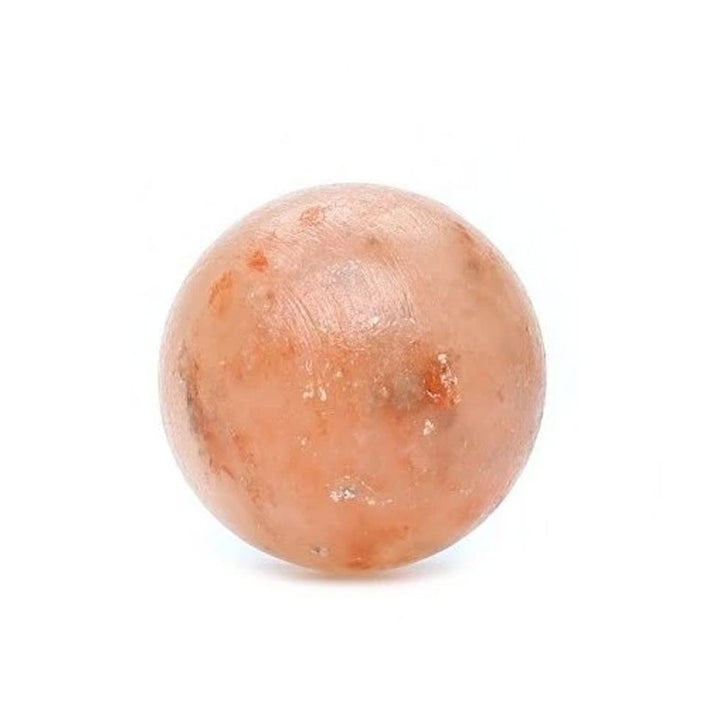 Himalayan Pink Salt Bath Ball for calming and de-stressing by Pride of India, made with 100% natural Himalayan pink salt.