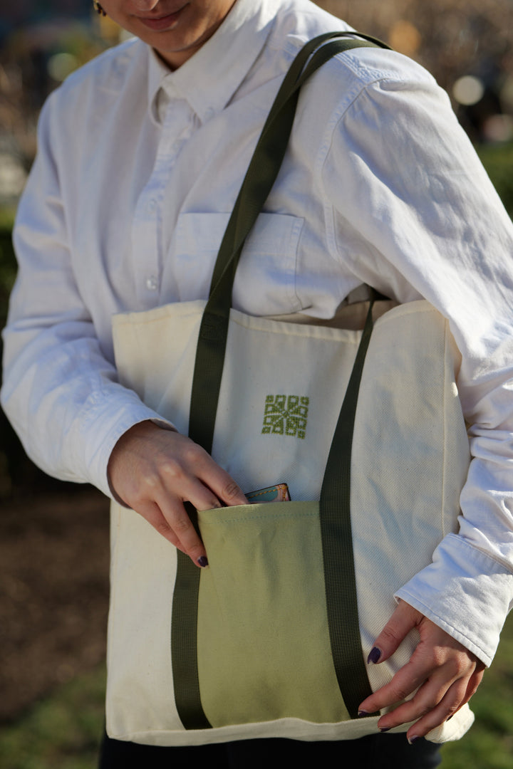 Liyana Market Tote | Green