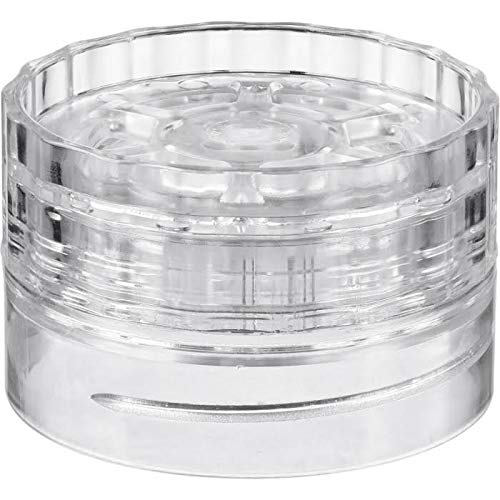 Clear Spice Jars w/ Easy Dispense Dual Sifter Caps