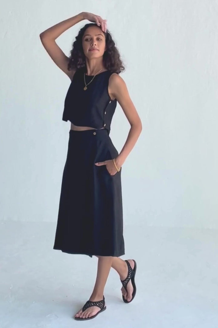Breezy Summer Set | Black
