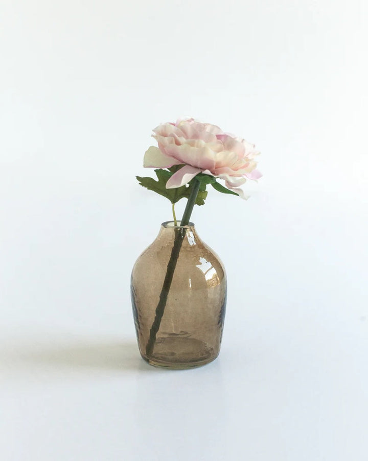 S/3 Hammered Bud Vases | Smoke