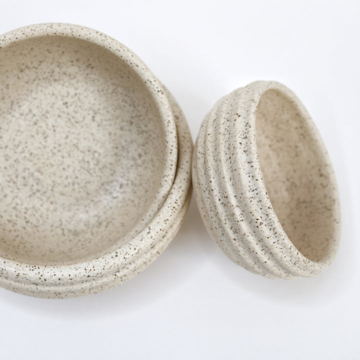 Hunny Bowls - Almond (Set of two. Assorted sizes)