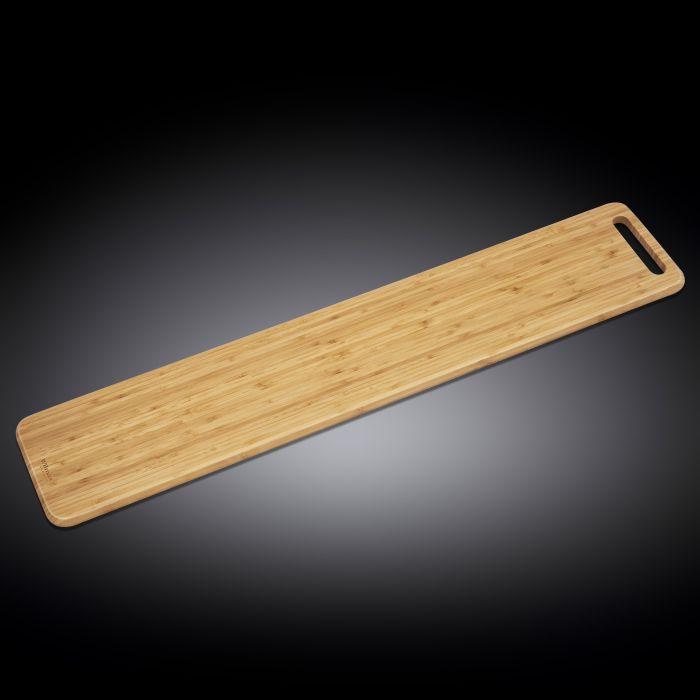 Bamboo Charcuterie Board 39.4" inch X 7.9" inch | 100 X 20 Cm