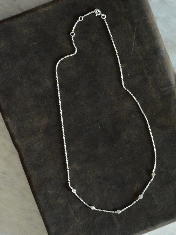 Delicate Pearl Sterling Necklace