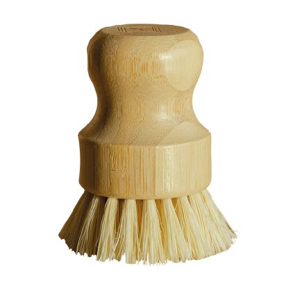 Bamboo Sisal Fiber Dish Brush