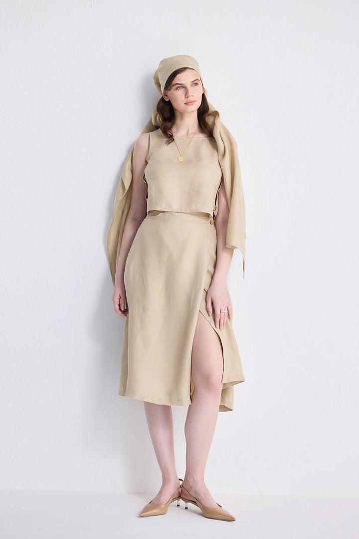 Breezy Summer Set | Neutral Beige