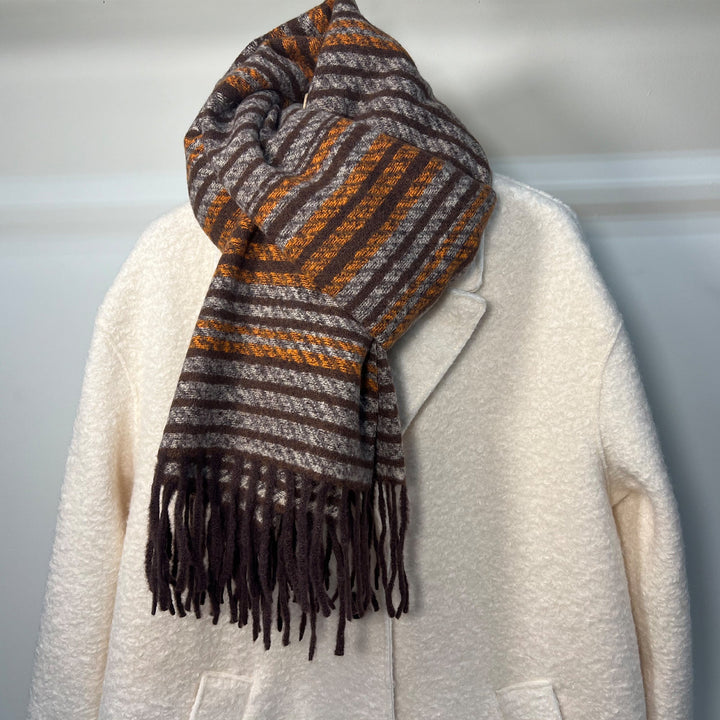 Stylish Winter Scarves - Brown