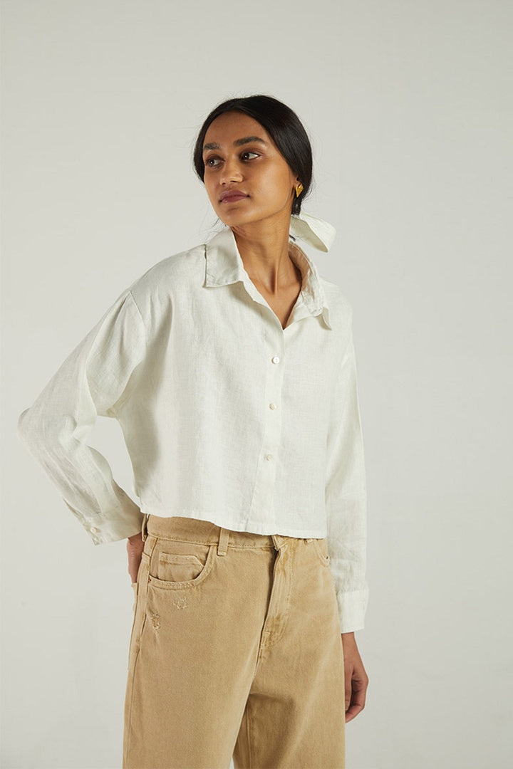 Crop it like it's Hot Shirt - Off-white