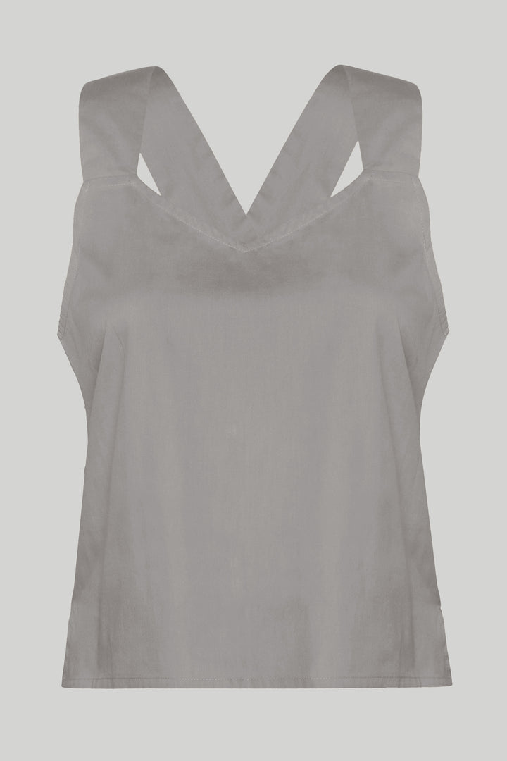 Crossback Tank Top - Ecru