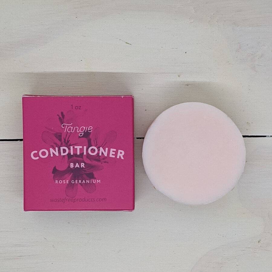 Packaged Rose Geranium Conditioner Bar