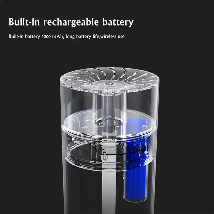 LED Light Crystal Salt Stone Humidifier Essential Oil Diffuser