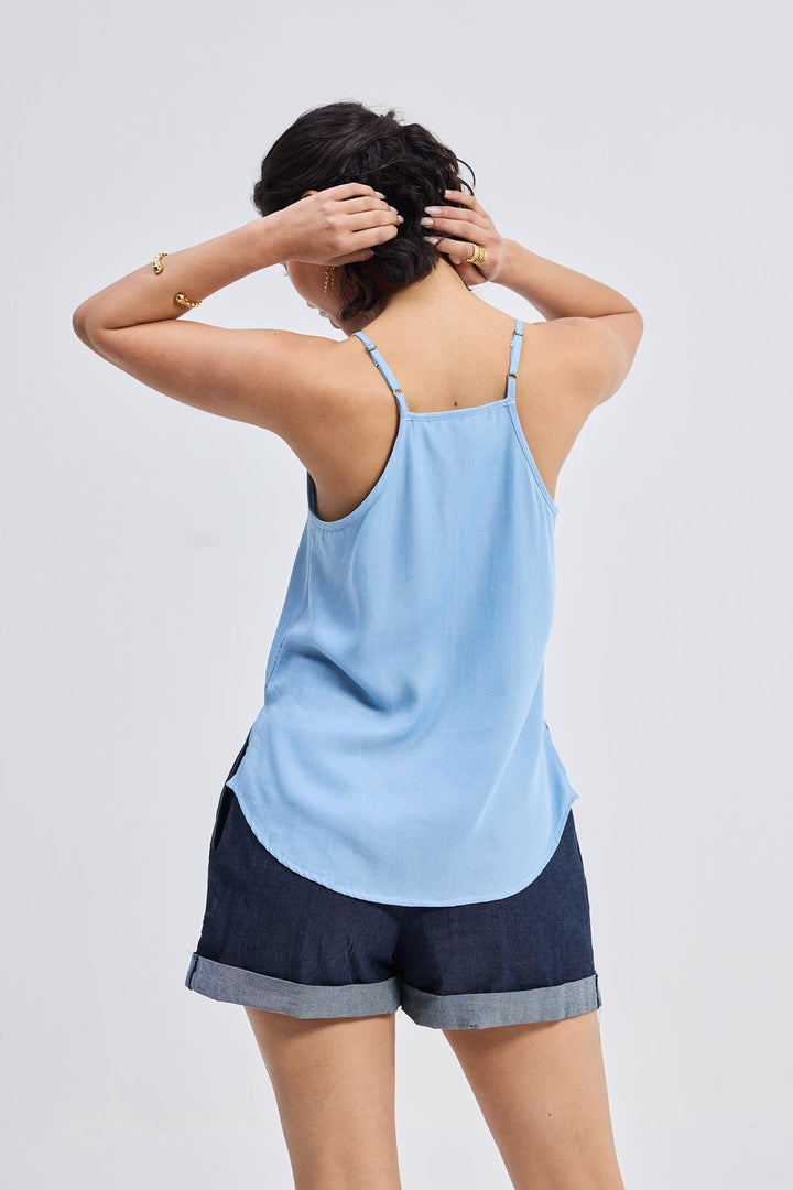 Endless Sunday Top | Denim