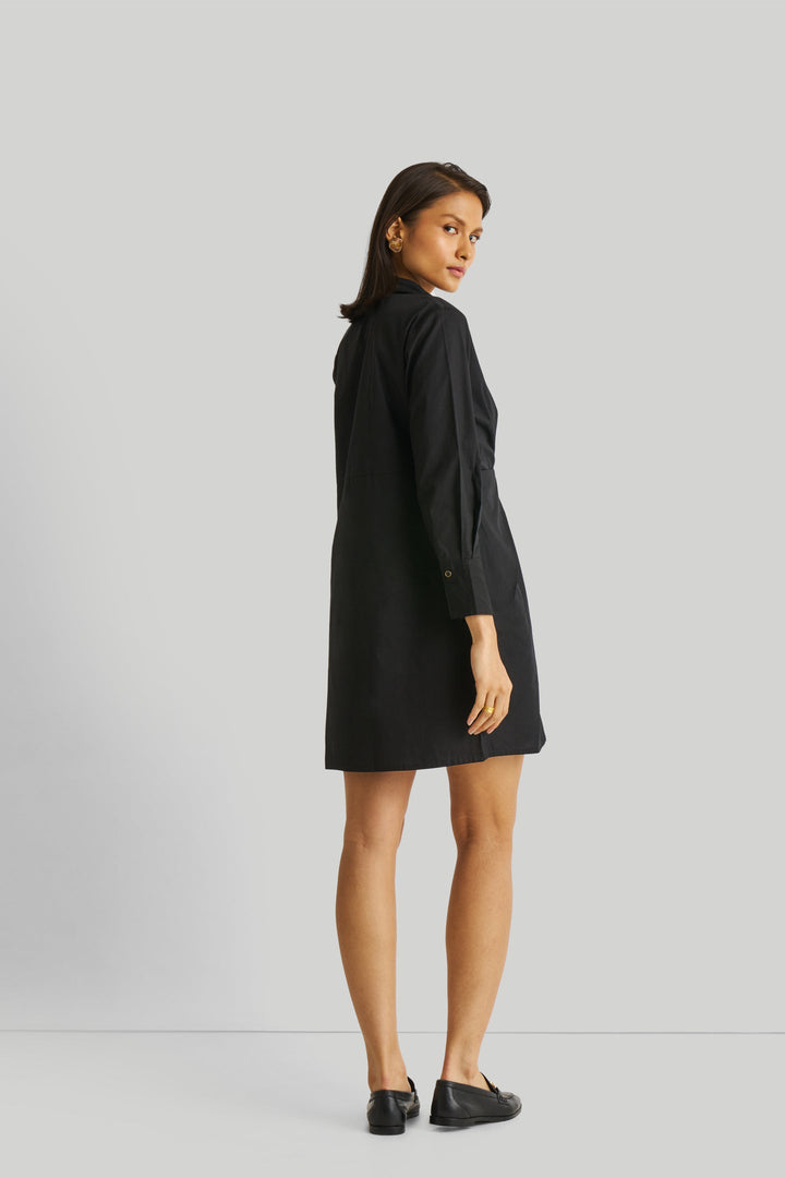 Front Twist Dress - Black