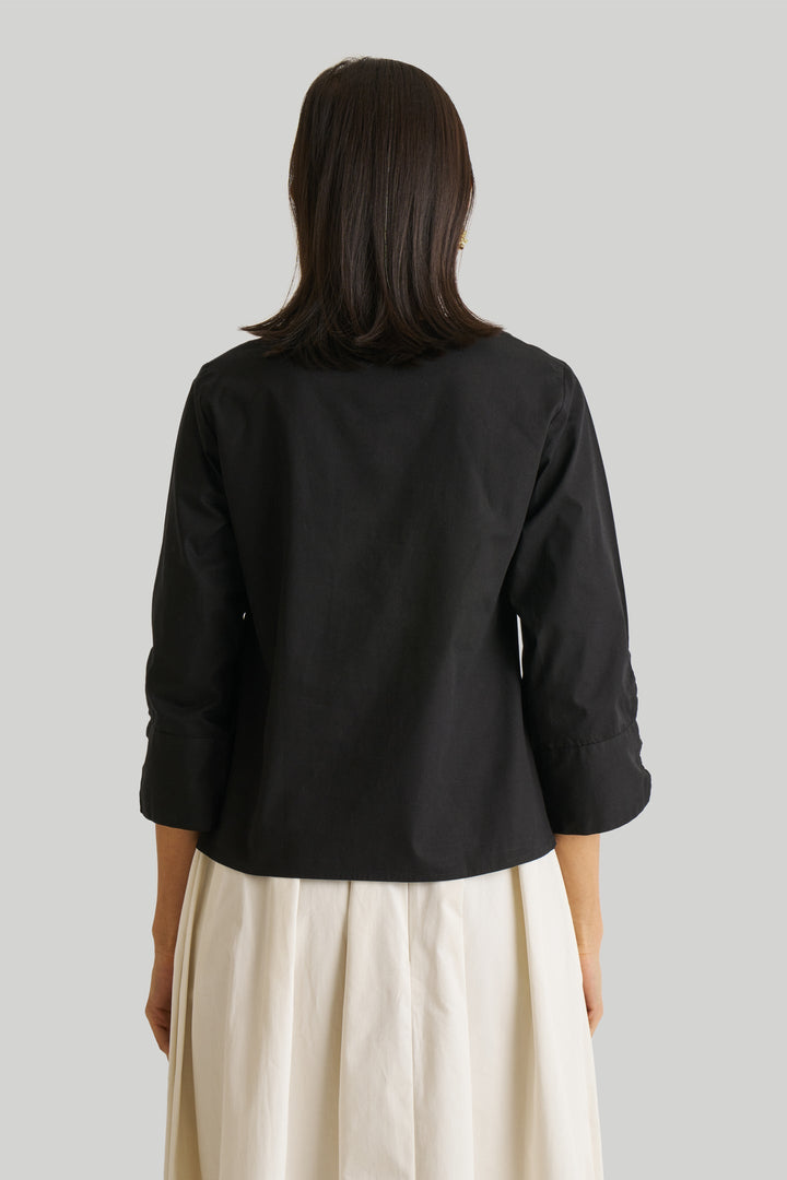 Front Twist Top - Black