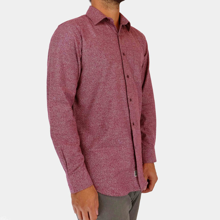 Flannel Shirt Heather - Redwood