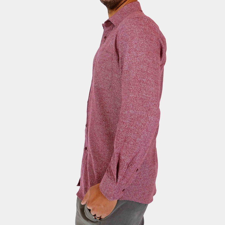 Flannel Shirt Heather - Redwood
