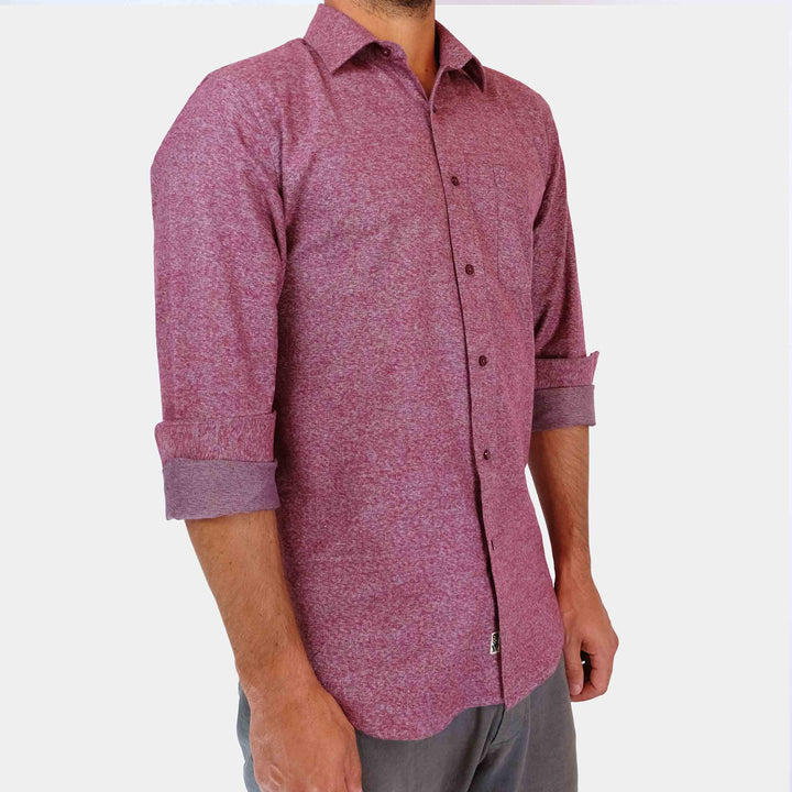 Flannel Shirt Heather - Redwood