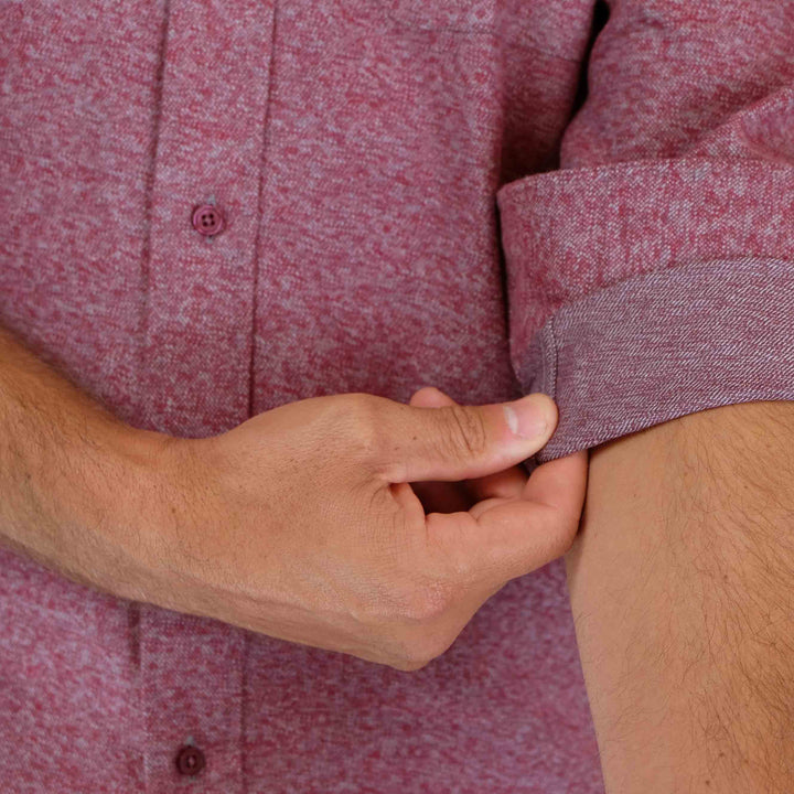 Flannel Shirt Heather - Redwood