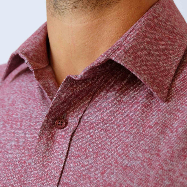 Flannel Shirt Heather - Redwood