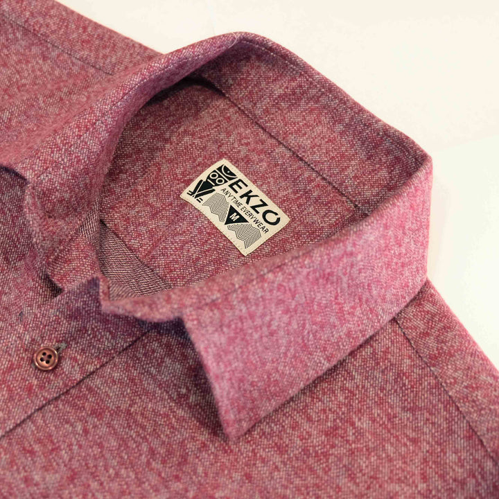 Flannel Shirt Heather - Redwood