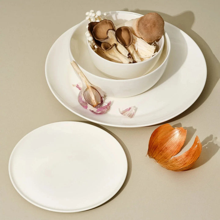S/4 Wide Rim Dinnerware Set