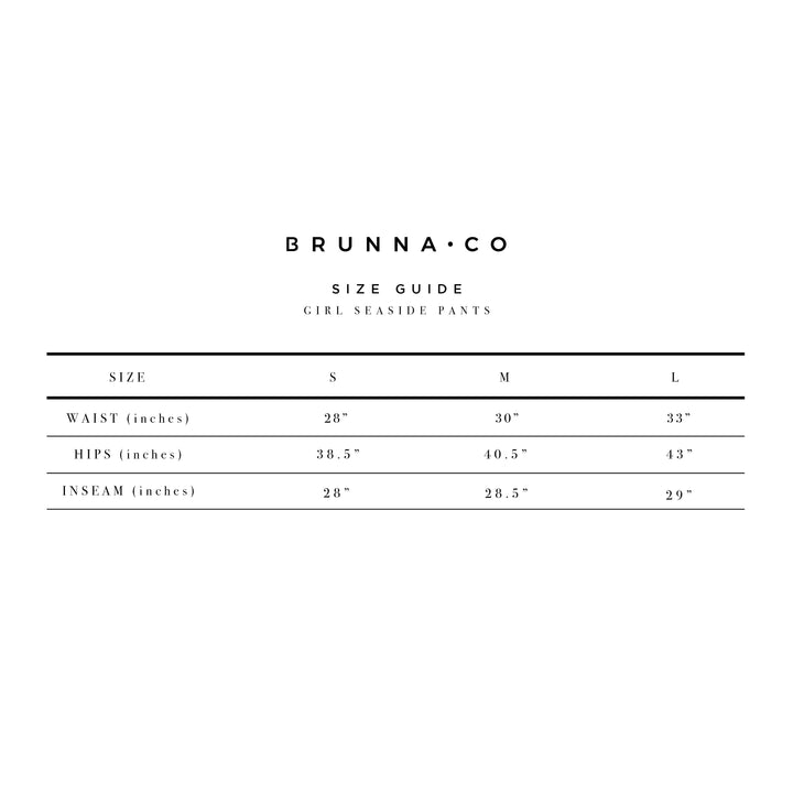 Girl Seaside Pants - Rose & Red