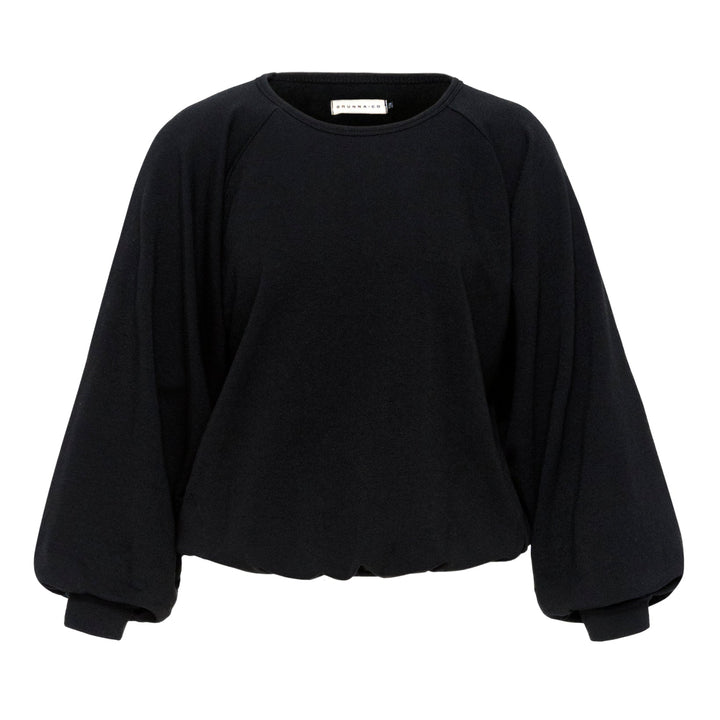 Haley Bamboo Fleece Sweaters - Black