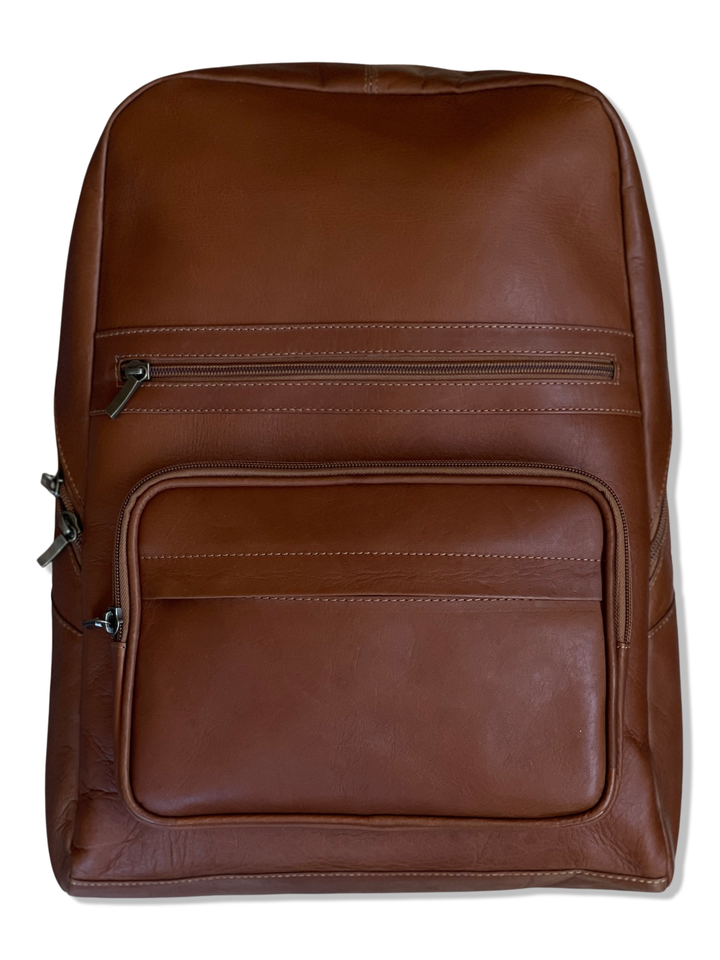 Leather Commuter Backpack