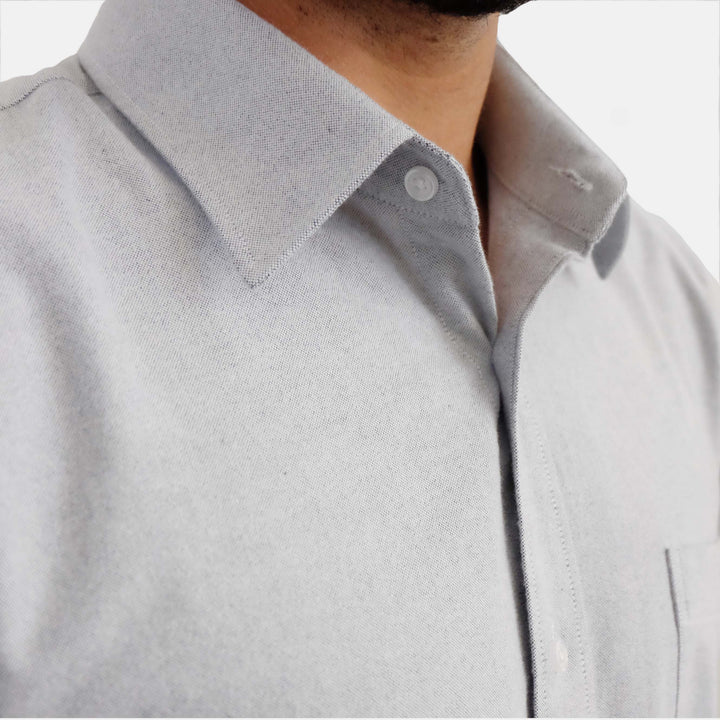 Flannel Shirt Heather - Light Gray