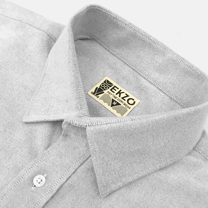 Flannel Shirt Heather - Light Gray