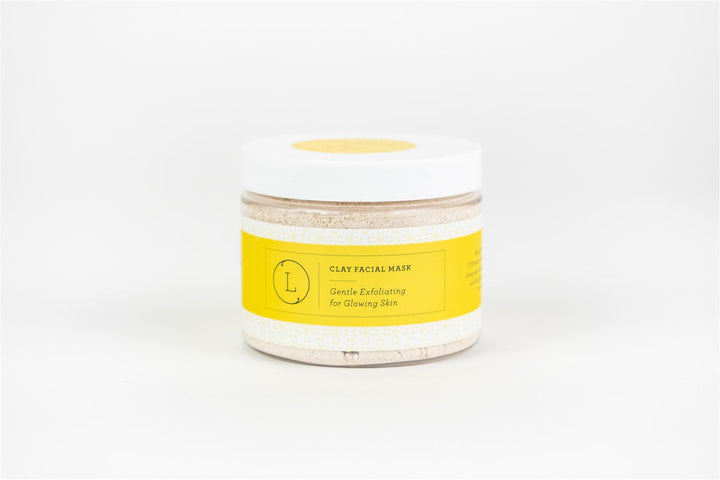 Natural Clay Facial Mask, Exfoliating Mask, Glowing Skin Mask