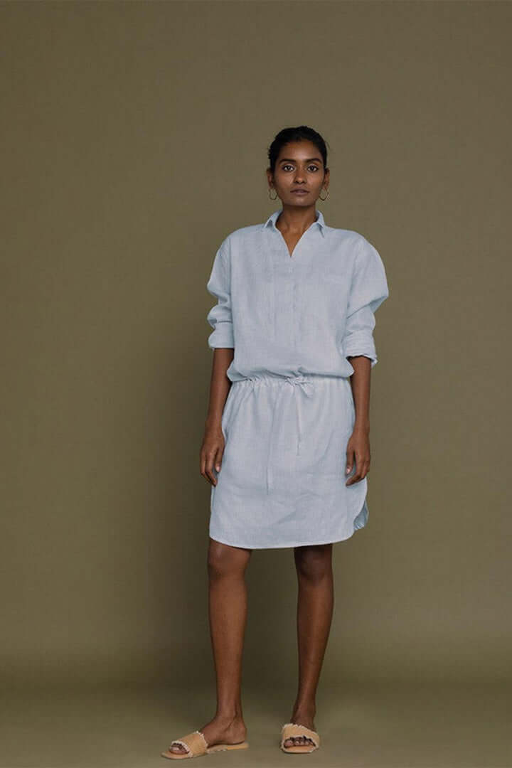 Meet me by the Cliff Dress - Blue