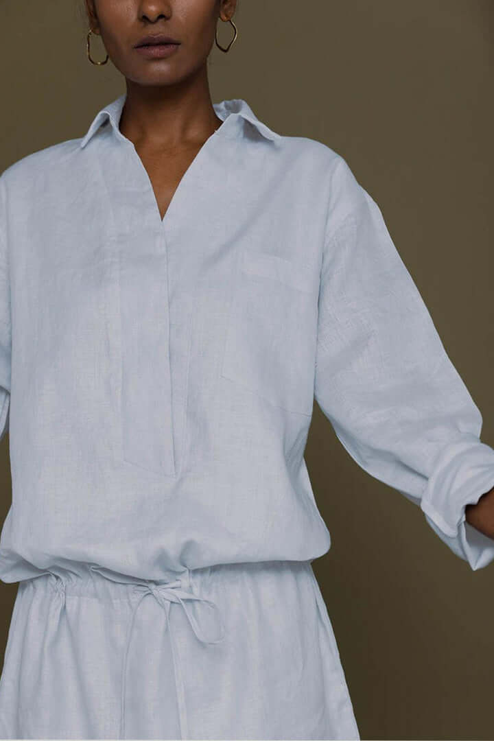 Meet me by the Cliff Dress - Blue