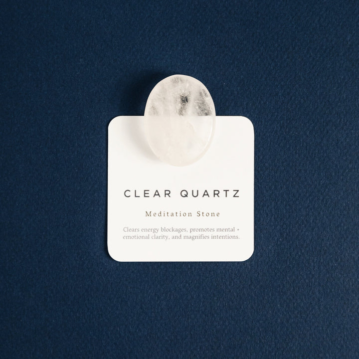 Clear Quartz | Meditation Stone