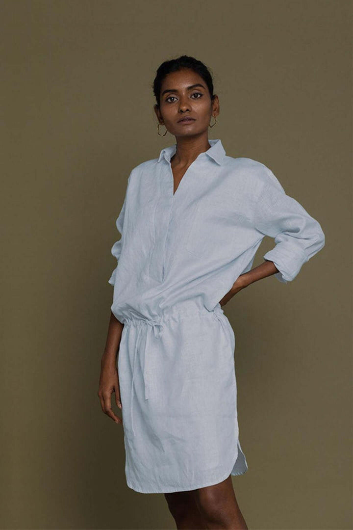 Meet me by the Cliff Dress - Blue