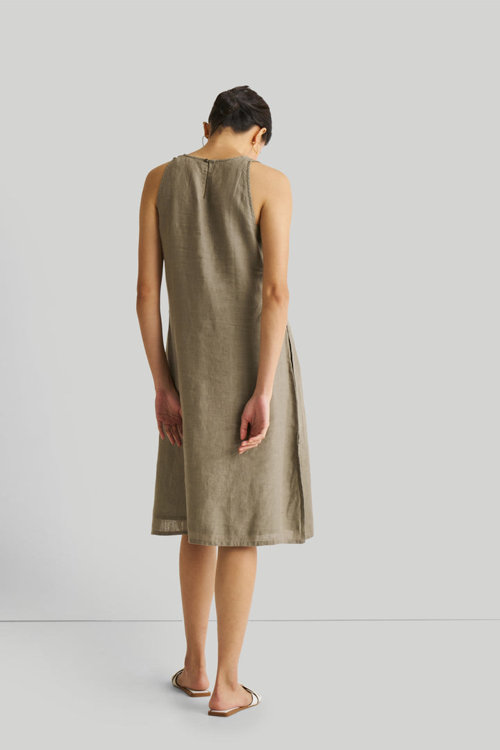 Reading Tea Leaves Dress - Dark Olive