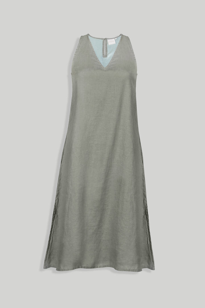 Reading Tea Leaves Dress - Dark Olive
