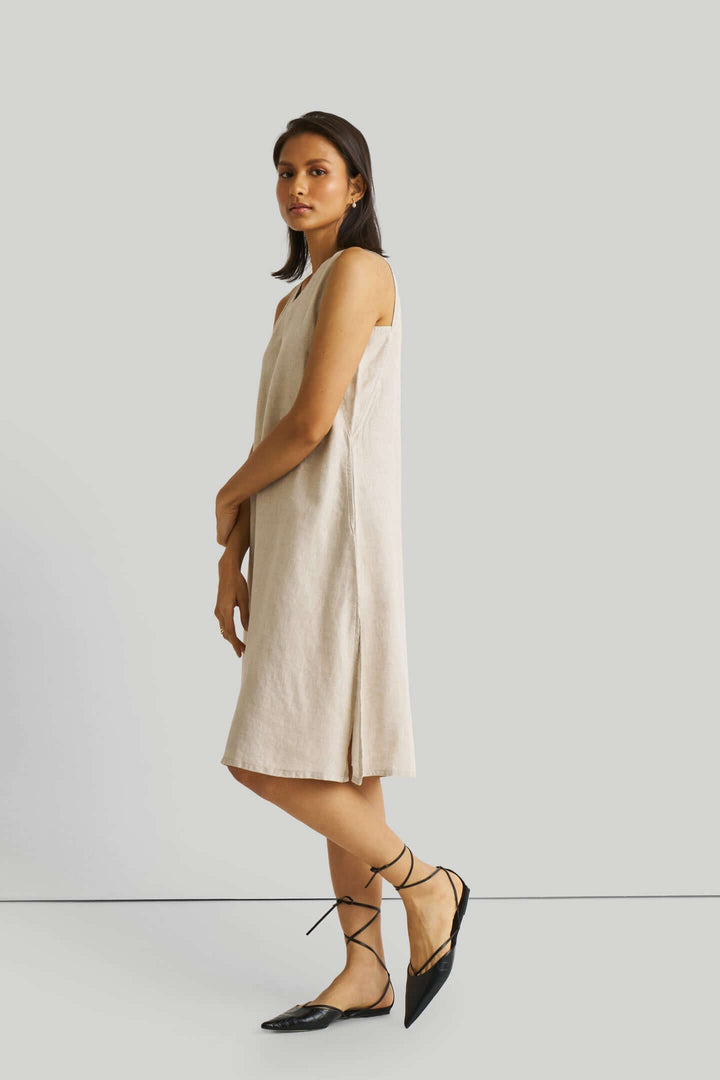 Reading Tea Leaves Dress - Ecru