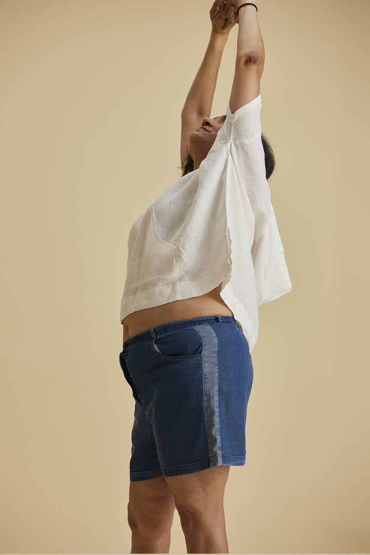 Jump and Sway Shorts - Blue Denim