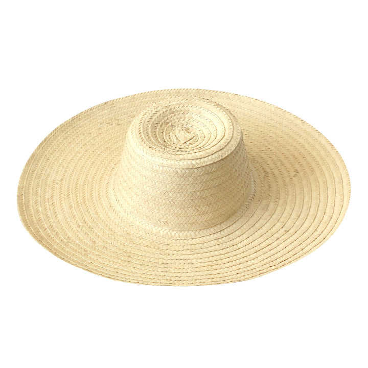 Rianna Palm Straw Hats - Natural Beige