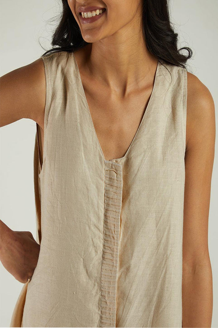 Romp and Play Romper - Sand Beige