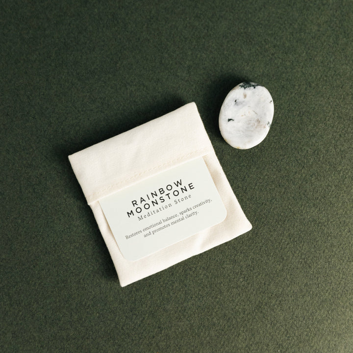Rainbow Moonstone | Meditation Stone