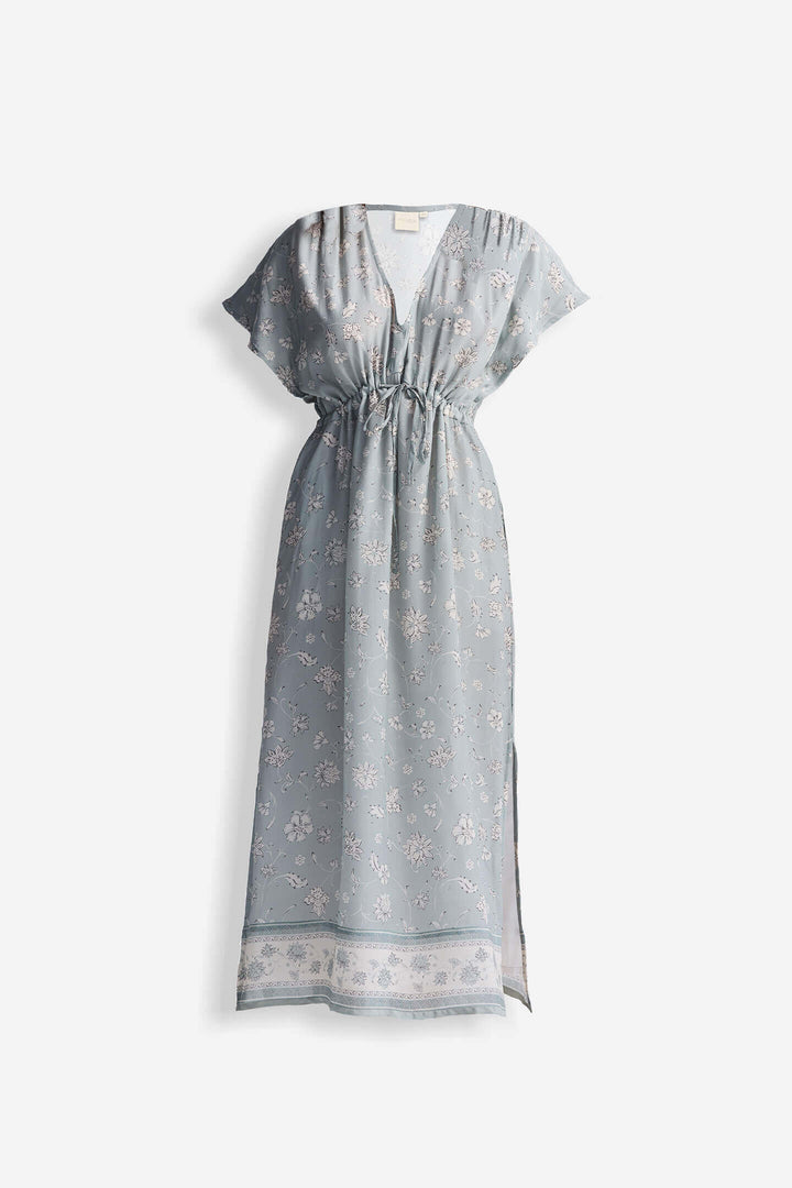 Gathered Maxi Dress | Sage Green