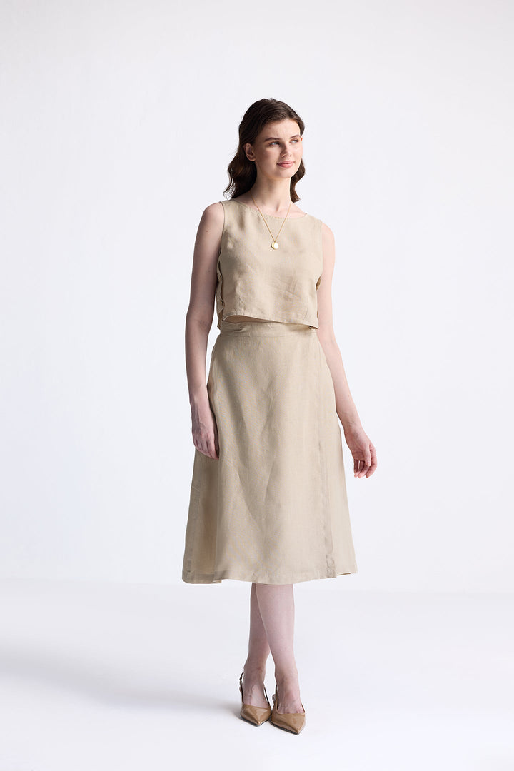 Breezy Summer Set | Neutral Beige